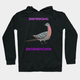 Conservation Counts Save Endangered Species Hoodie